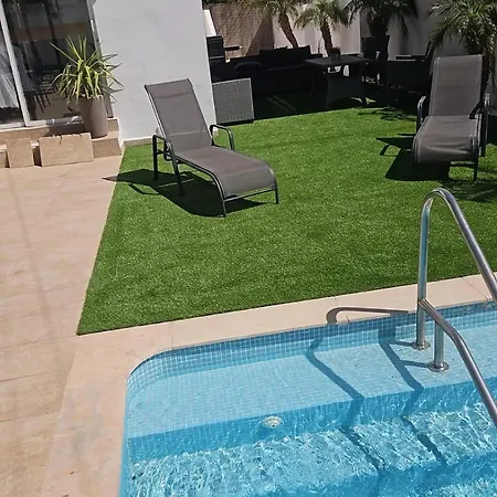 Villa Campoamor & Private Pool, Garden & Roof Terraces Distant Sea Views