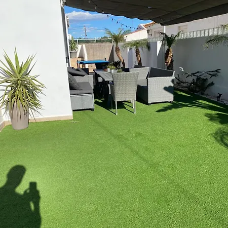 Campoamor & Private Pool, Garden & Roof Terraces Distant Sea Views Villa