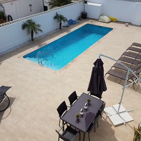 Campoamor & Private Pool, Garden & Roof Terraces Distant Sea Views Villa Orihuela